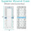 Large Waterproof Knee Replacement Surgery Adhesive Bandages Hip Surgery Shower 5