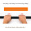 Adjustable Bungee Cords with Hooks Set, 4 Pack 2M Extra Long Flat Elasticity 2