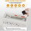 2025 Latest Model  White Noise Sleep Aid Night Light Humidifier, 4 in 1 Bluetooth Speaker 5