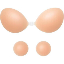2025 Latest Model  Sticky Bra, Adhesive Strapless with Nipple Covers, Silcone