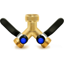 2025 High quality brand new Brass Garden Hose Splitter, Hose y Splitter with