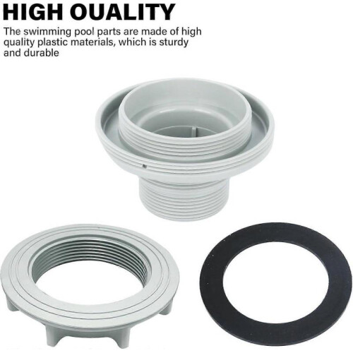High quality brand new  Pool Hose Connector Threaded Inlet Strainer Connector 2