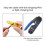 Rj45 Crimp Tool Set All-in- Stripper with 50 Pc Cat6 Pass Through Connectors 50 4