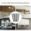 Concealed shelf bracket Wall mounted shelf bracket Invisible bracket 6 4