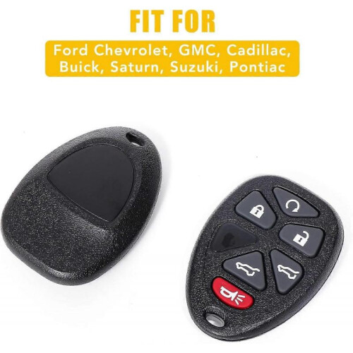 Key Fob Replacement Fits for 2007 2008 2009 2010 2011 2012 2013 2014 Chevy 1