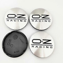 (4x62 Silver Black) 4pcs 62mm Car Wheel Center Hub Caps For OZ Racing M595 O.Z Alloy Auto Wheel Rim Center Hub Cap Cover 62 58 shry