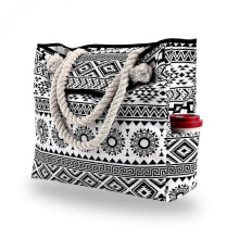 (style6) Beach Bag For Women Large Beach Tote Bag, Waterproof Sandproof Beach Bag With Zipper, Large Swim Pool Beach Tote f26