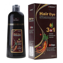 (Dark brown) Hair Color Shampoo Hair Dye Shampoo Colors Hair in Minutes for Women and Men