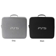 (black) PS5 Travel Case - PS5 Console Storage Bag Travel Tote EVA Hard Case Anti-fall Material