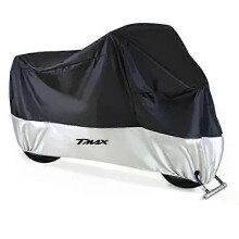 (2XL for 200cm, Silver) Applies toFor YAMAHA T-Max 500 TMAX 500 560 TMax 530 Motorcycle Cover Outdoor Uv Protector Dustproof Rain Covers