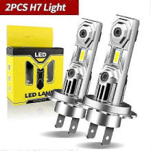 (2PCS LED H7 White) 60W H7 6000K Bright White CSP Motorcycle LED Bulbs Headlight For CBR1000RR 2004-2016 CBR500R 2013-2015 CBR600RR 2003-2017