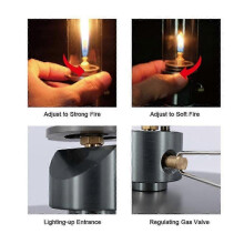 Lamp Light Butane Gas Light Lantern Outdoor Use Only for Camping Picnic Self-driving
