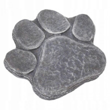 Dog Pawprint Memorial Stone Diy Dog Lettering
