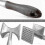 Dual-Sided Meat Tenderizer Hammer, Heavy Duty Kitchen Mallet for Steak & Chicken 2