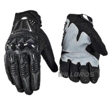 (XL, Black) Delicate Fox Bomber Gloves Mountain Bicycle Off-road Guantes Enduro Motocross Moto Cross Riding Cycling Black Green Luvas Mens