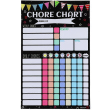 (As show, One size) 1 Sheet of Household Behavior Chart Convenient Chore Chart Decorative Reward Chart