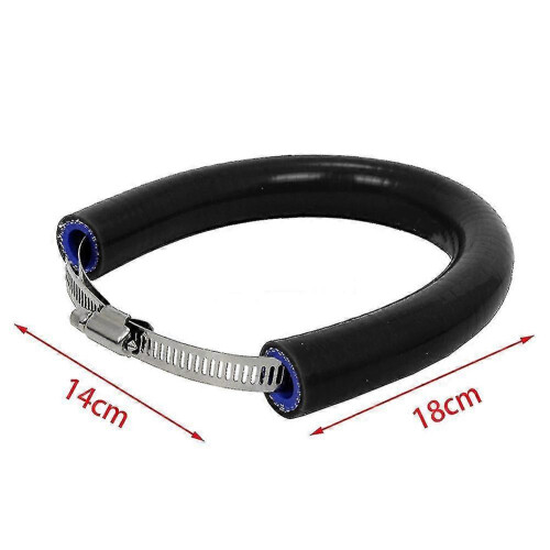 (Red, One size) Exhaust Protector Ring Falling Resistant - Soft, Anti-Hot, Scratchproof for Motorcycles 2
