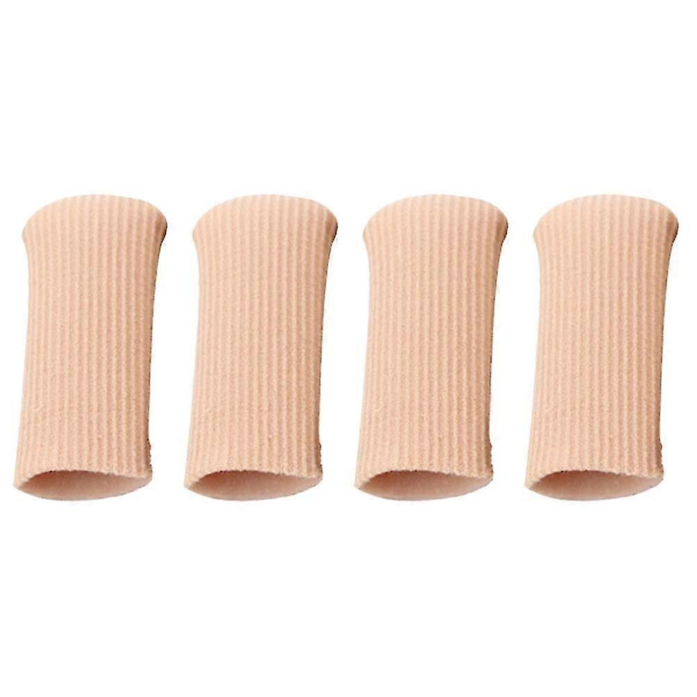 Kikidex (As Show, One Size) 4Pcs Toe Protectors Toe Sleeves Toe Protective Covers Toe Caps For Pain Relief