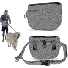 (As show, One size) Dog Training Treat Pouch Bag with Adjustable Strap - Portable Auto-Closing Design