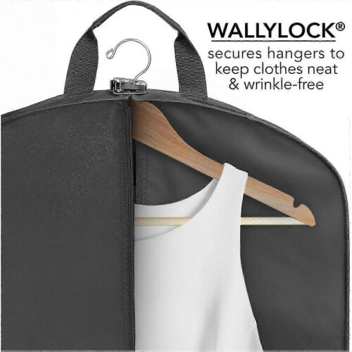 Deluxe garment bag for organizing and protecting clothes 60" 2