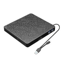 (As show, One size) Blue Ray CD Burner USB3.0 DVD Drive Burner | DVD Writer for MacBook Laptop Desktop