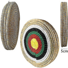 (As show, One size) Straw Archery Target, Hand-made Solid Outdoor Shooting Bows Shooting Darts