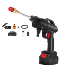 (UK Plug, One size) Portable Car Cordless High Pressure Washer - Jet Water Wash Cleaner Gun