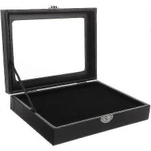 (As show, One size) Pin Display Case Brooch Storage Box Medal Display Case Multi Purposes Organizer