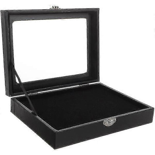 (As show, One size) Pin Display Case Brooch Storage Box Medal Display Case Multi Purposes Organizer
