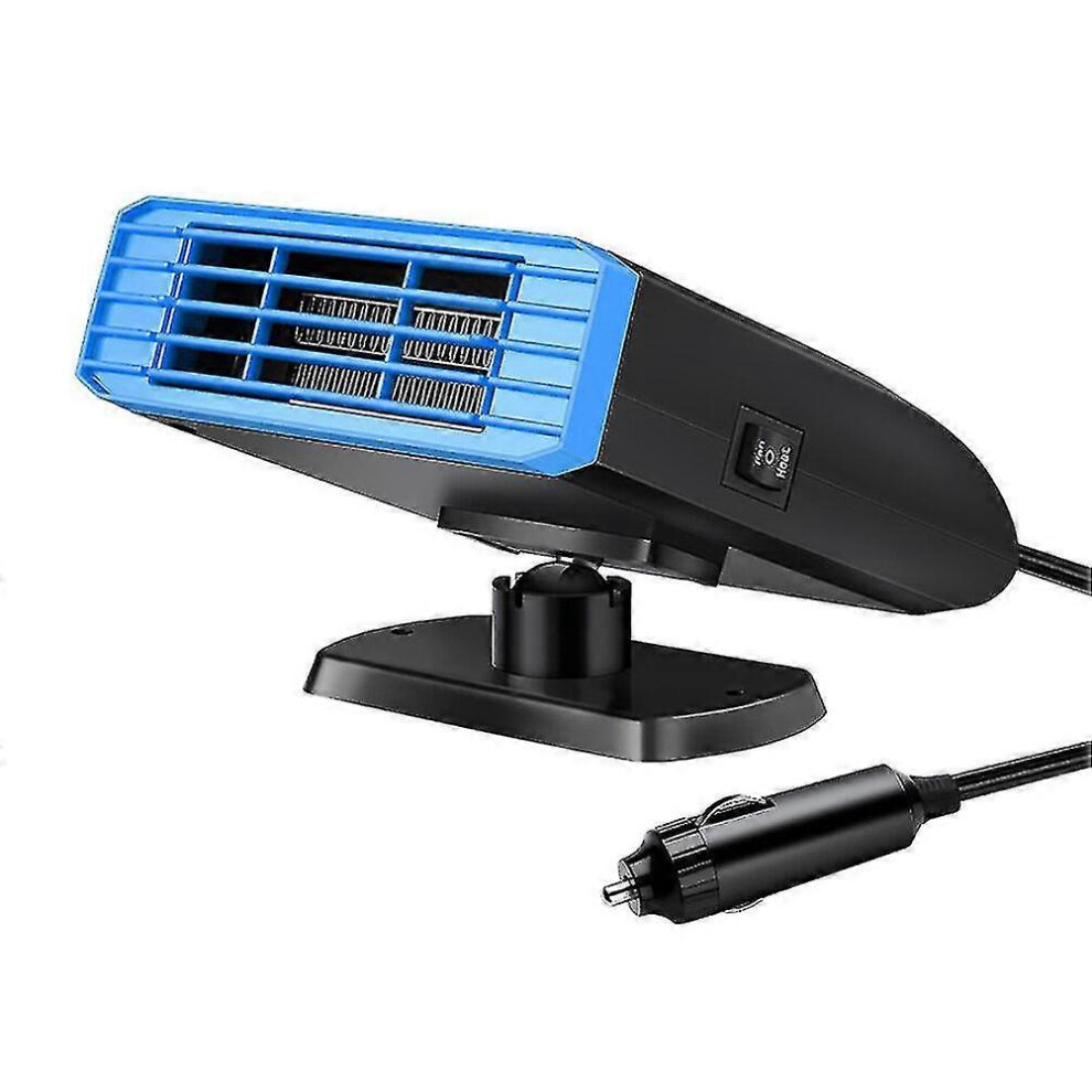 (As Show, One Size) Automobile Defogging Defrosting Heating 12V Portable Car Heater 6902676332376