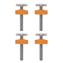 (As show, One size) 4 Pcs Accessories Spindle Screw Mounted Bolts Kit - Baby Tension Gate Extender, Safety Gate Screws