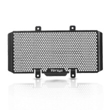 (VERSYS logo) For Kawasaki Versys 650 Radiator Guard Versys650 2006 2007 Motorcycle Accessories Radiator Grille Grill Guard Cover Protector