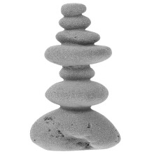 (As show, One size) Garden Patio Stone Landscape Decoration Yard Stone Decoration Sand Table Ornament