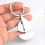 Keyring Ship Boat Sailboat Pendants Keychain Gift (silver 1pc) 4