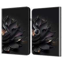(Style B, Multicolor) For OnePlus Pad 2/Pad Pro Case Pattern Printed Leather Tablet Cover with Card Slot