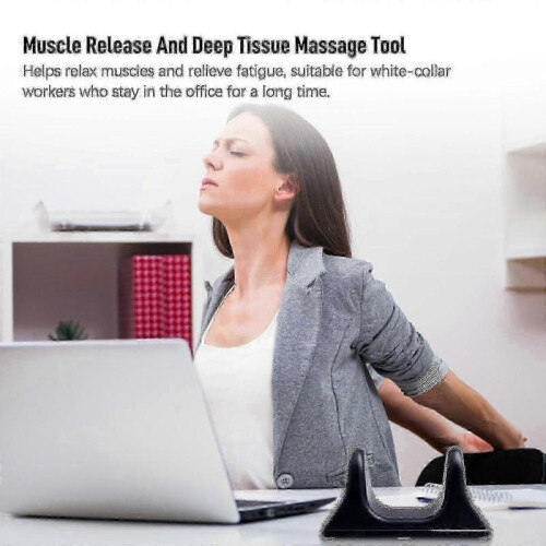 (Black) Pso-rite Psoas Muscle Release And Deep Tissue Massage Tool - Psoas, Back, Hip Flexor Release Tool 2