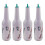 4x Flair Bartender Bartending Practice Bar Pub Bottle Wine Cocktail Shaker - White 1
