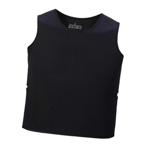 (Black L20in x W36in) Sensory Vest Sensory Compression Vest Form-fitting Mood Processing Disorders Sleeveless Coverage Sensory Processing Vest 2