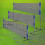 (4.1M)Portable Folding Simple 3m 4m 5m 6m Tennis Net Badminton Net 3