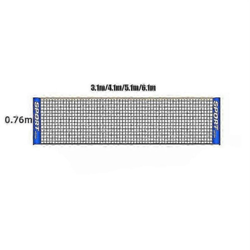 (4.1M)Portable Folding Simple 3m 4m 5m 6m Tennis Net Badminton Net