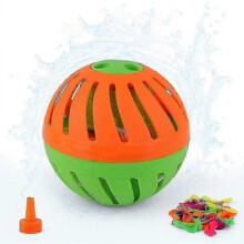 Water Balloon Splash Bomb with 50 Balloons - Outdoor Prank Toy, Party Supplies & Favors for Kids