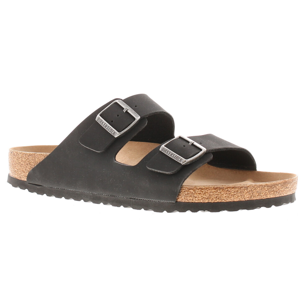 Birkenstock Womens Flat Sandals Arizona Buckle black UK Size