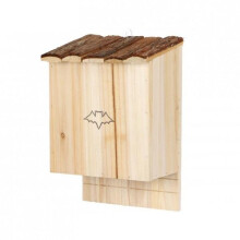 Wooden Bat Nest Box Natural Wood Habitat