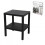 2 Tier Black Shelf Compact Storage Rack 1