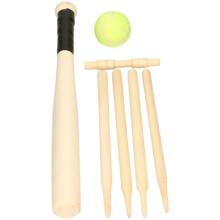 Rounders Set with Bat Ball Stumps Outdoor Family Game Softball Kids Adults