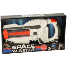 Space Laser Blaster Toy for Kids with Lights and Sounds Indoor Use Ages 3 Up
