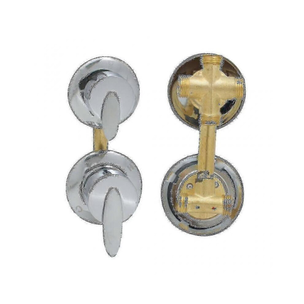 (A)4 Way Shower Faucet Control Brass Shower Room Faucets Mixer Shower Cabin-hao-In Stock
