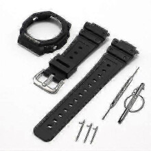 (For GA 2100 GA 2110, Black Y) Suitable For Silicone Watch Strap For Casioak Ga2100 Ga2110 Rubber Case Bezel Quality And Replaceme