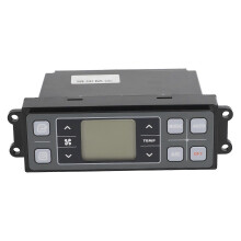 (As show, One size) Air Conditioner Control Panel 21Q6 30601 Excavator AC Controller Module for Hyundai R220 9 R210 9