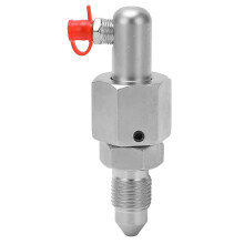 (As show, One size) Excavator Grease Valve Stainless Steel Wear Resistant 4609702 Grease Fitting Valve for HITACHI EX120